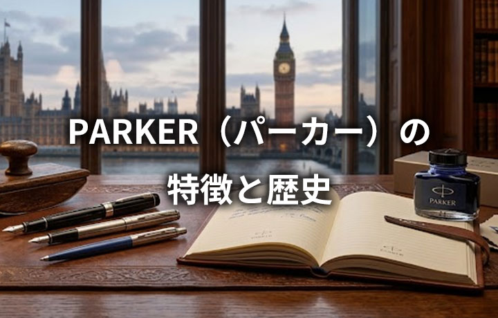 パーカー（PARKER）の特徴と歴史