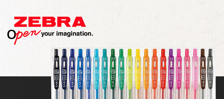 ゼブラ（ZEBRA）の商品に名入れをしてオリジナルノベルティや記念品に