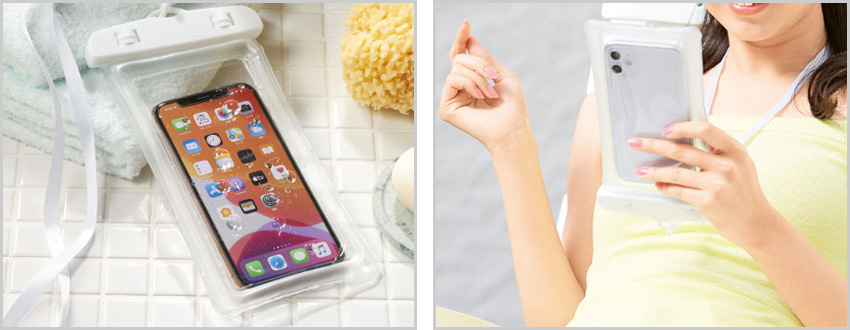 防水スマホケース