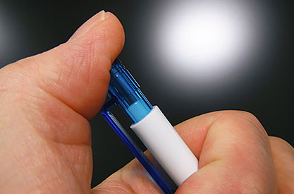 ノック式の写真