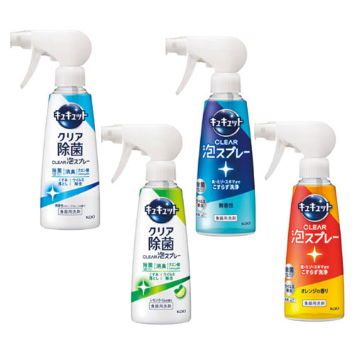 花王 キュキュット　ＣＬＥＡＲ泡スプレー