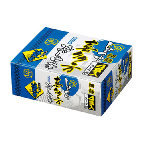 喜多方細麺冷し中華4食入　※税率8％