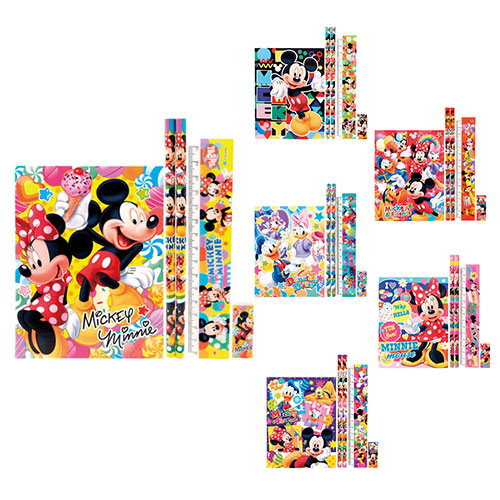 キャラクターオールスター文具5点セット