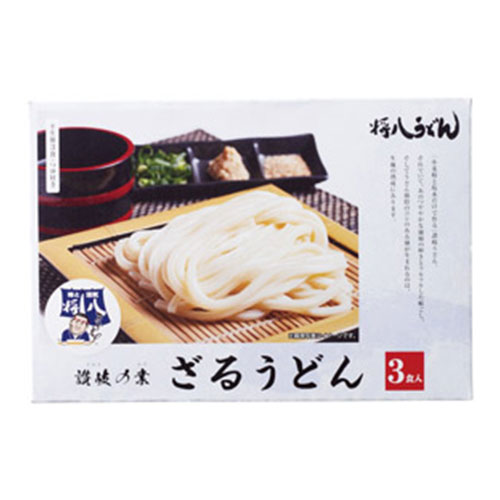 讃岐の業　将八ざるうどん3食入　※税率8％