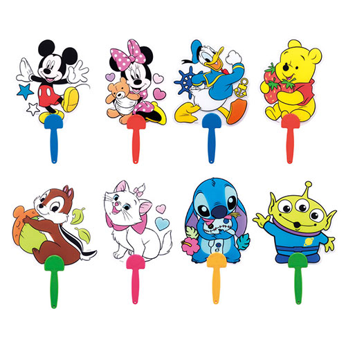 キャラクターダイカットミニうちわ