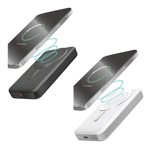 エアージェイ 準個体モバイルバッテリーマグセーフ対応9700mA