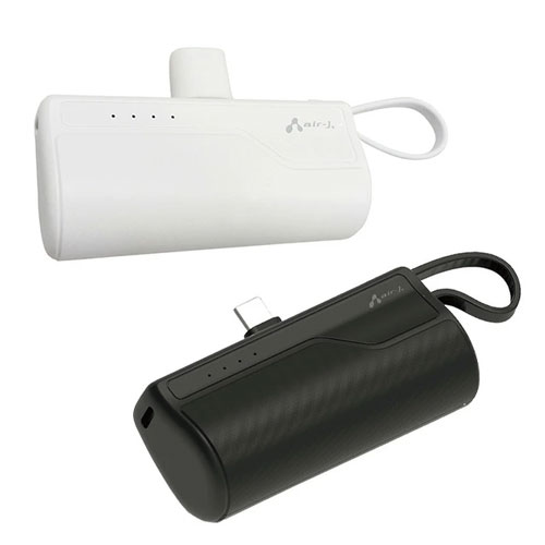 エアージェイ 横型5000mA モバイルバッテリTYPE-C