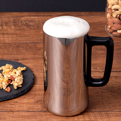 アトラス Sinqs うす口 真空ビールジョッキ 470ml