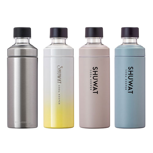 アトラス SHUWAT ソーダキーパー 炭酸飲料対応ステンレスボトル 600ml