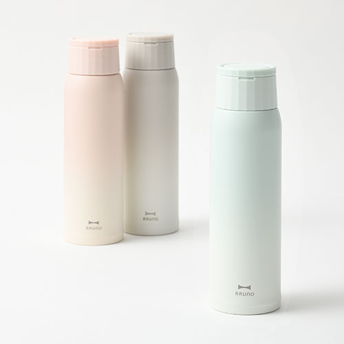 ブルーノ ハンドルつき軽量ステンレススクリューボトル tall