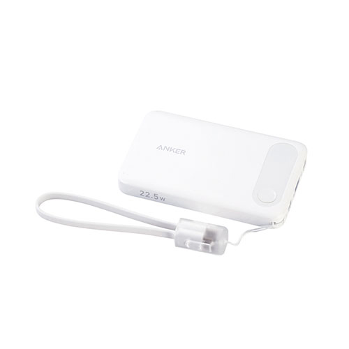 ANKER モバイルバッテリー 10000mAh/22.5W Power Bank (ホワイト)