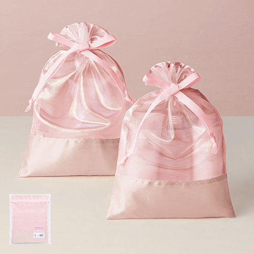 ルルクレール・サテンオーロラギフト巾着