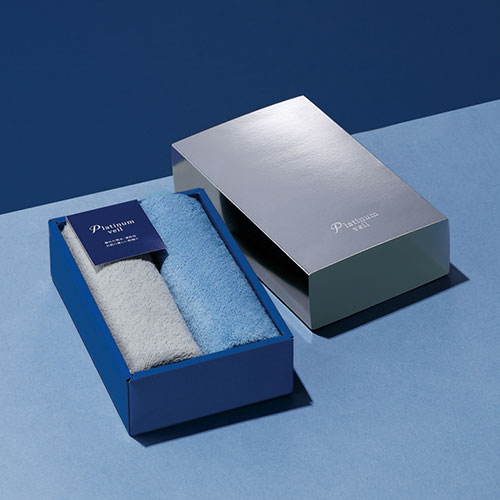 プラチナヴェール・ハンカチタオル2Pセット
