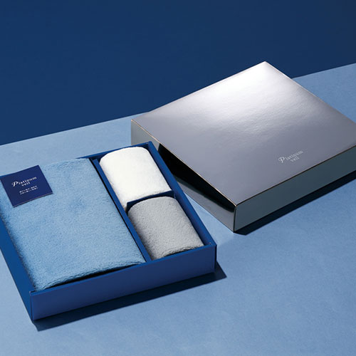 プラチナヴェール・フェイスタオル+ミニタオル2Pセット