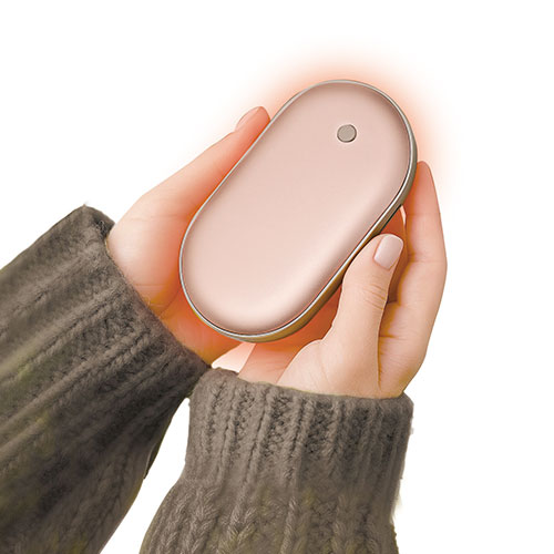 モバイルバッテリー付きハンディカイロ