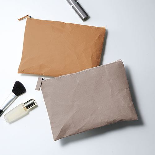 イークラフト・ウォッシャブルペーパーフラットポーチ