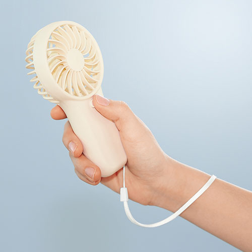 ポータブルハンディファン(ハンドストラップ付き)