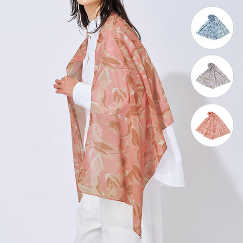 リュクレ シフォンフラワーストール