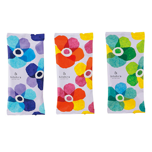 アロマが香るウェットタオル(FLOWER)