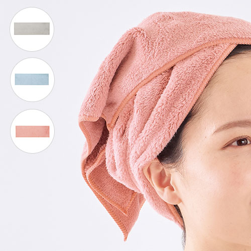 ヘアドライ用マイクロファイバーロングタオル