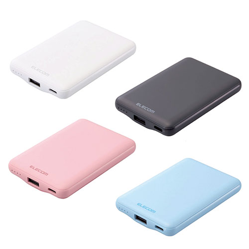 エレコム・モバイルバッテリーDE-C45-5000