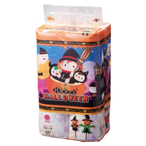 ハロウィン　トイレットロール12ロール（ダブル）