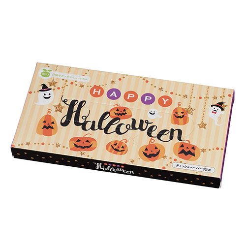 ハッピーハロウィン　BOXティッシュ30W