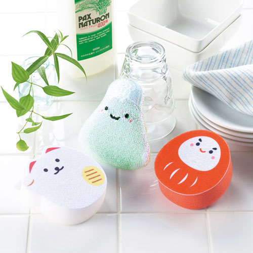 使い分け! 縁起物スポンジ3種セット