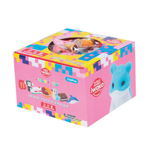 おもしろ消しゴムBOX100
