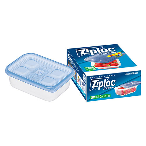 ジップロック コンテナー長方形 480ml