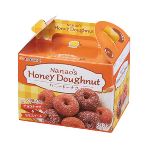 2つの味のハニードーナツ80g　※税率8％