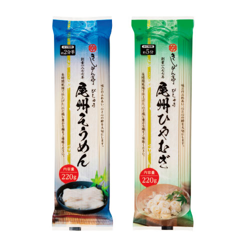 きしめん亭 夏の冷し麺　※税率8％