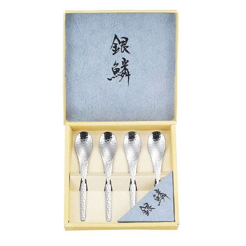 銀鱗 コーヒースプーン4Pセット