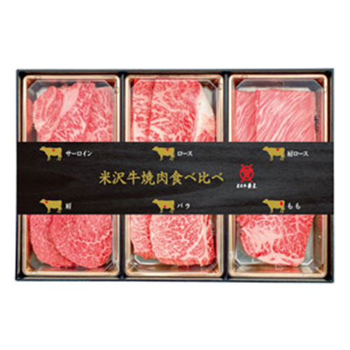 米沢牛焼肉食べ比べセット　※税率8％
