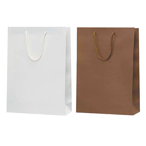 クラフトエンボスバッグ L