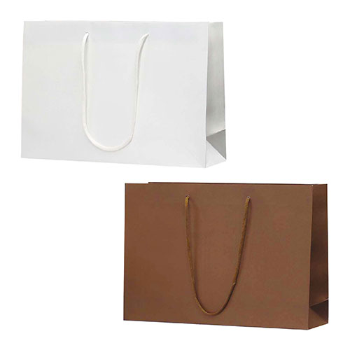 クラフトエンボスバッグ L-W