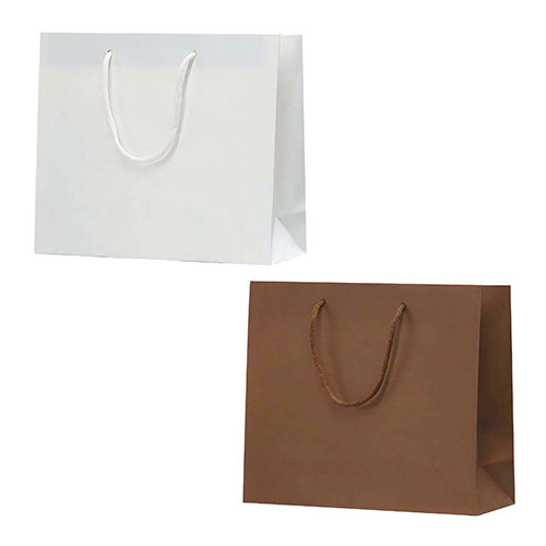 クラフトエンボスバッグ M-W