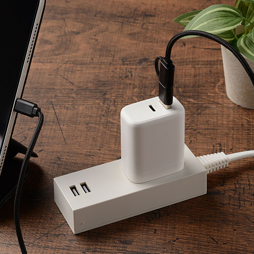 2ポートアダプター 45W