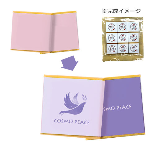 森永製菓 オリジナルカレ・ド・ショコラ9枚タイプ表紙無し　※オリジナルのみ　※税率8％