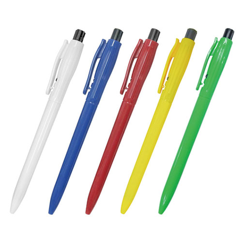 ノック式シンプルボールペン