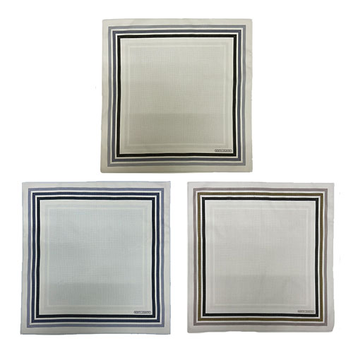 紳士NORTHCOUNTRY ハンカチ ドット（No.2）