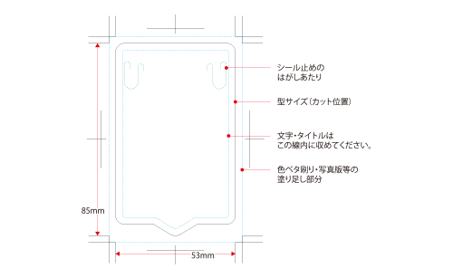 プリント箇所のイメージ