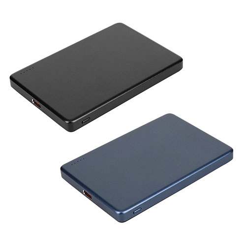 オウルテック マグネット式ワイヤレス充電 5000mAh PD20W/ワイヤレス15W USB Type-C入出力 モバイルバッテリー