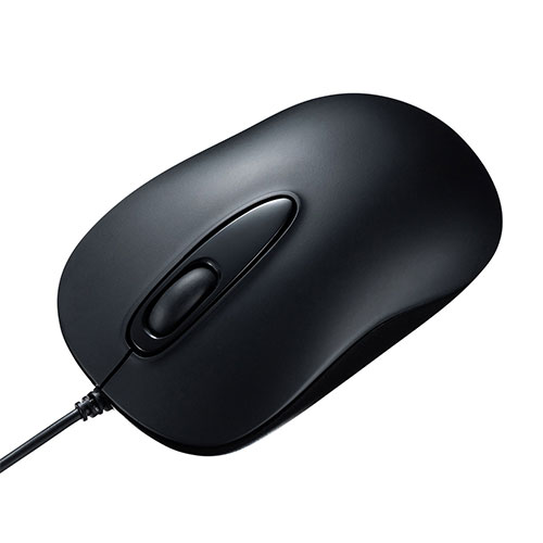 サンワサプライ 有線マウス(USB接続・レーザー・ブラック)