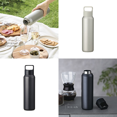 真空セラミック炭酸ボトル(800ml)