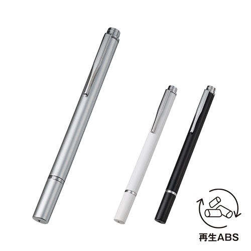 クリアディスク型タッチペン(再生ABS)