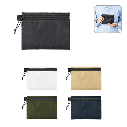 リップストップフラットポーチ(S)