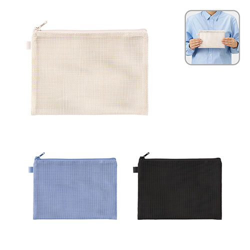 ハードメッシュフラットポーチ(M)