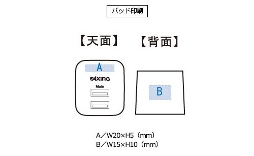 プリント箇所のイメージ