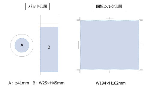 プリント箇所のイメージ